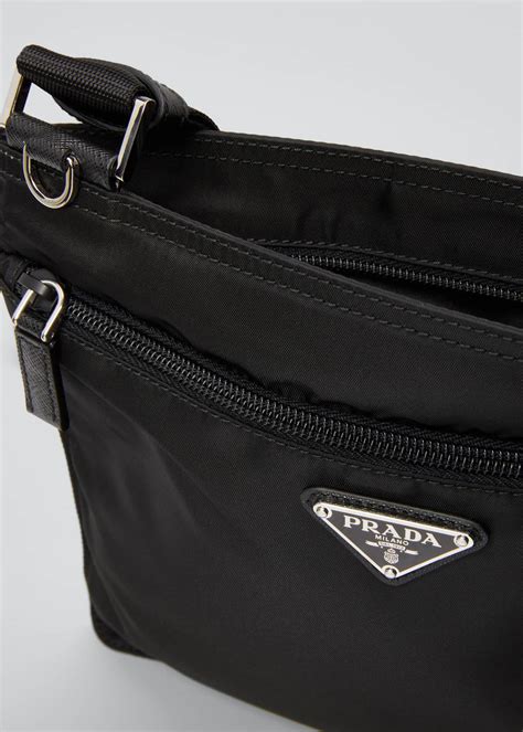 prada crossbody leather bag|prada crossbody bag nylon.